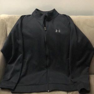 Men’s Black Under Armour Full Zip